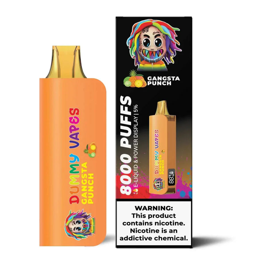 Cigarrillo Desechable 6ix9ine Dummy 8000 Puffs