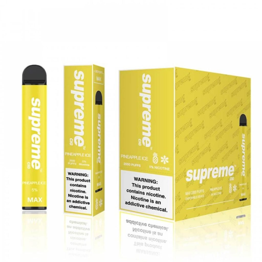 Cigarrillo Desechable Supreme 2000 Puffs (50mg)