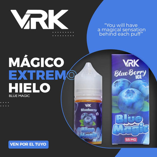 VRK Salt Blue Magic Blueberry Ice 55mg 30ml