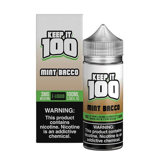 Keep It 100 Mint Bacco 100ml