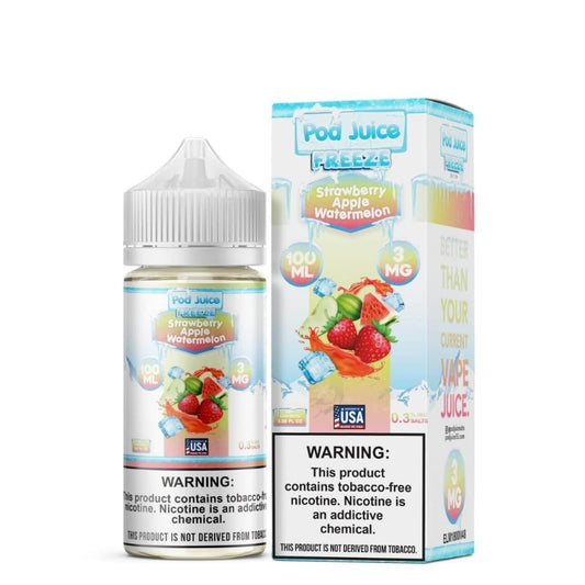 Pod Juice Freeze Satrawberry Apple Watermelon 100ml