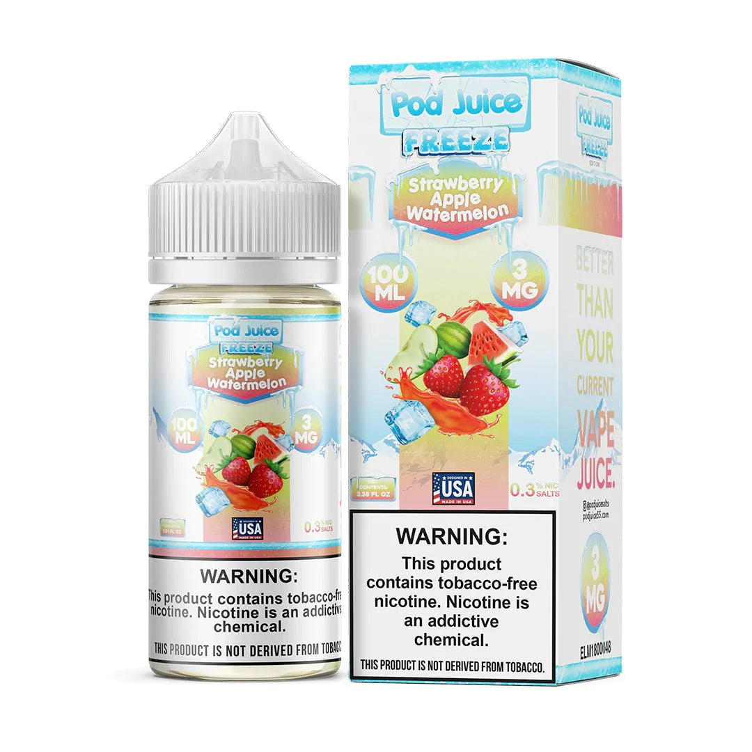 Pod Juice Strawberry Apple Watermelon Freeze 100ml