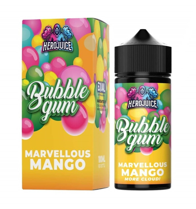 Equal Hero Juice Bubblegum Marvellous Mango 03mg/100ml