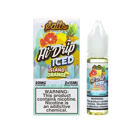 Hi Drip Salt Island Orange Iced 50mg/15ml