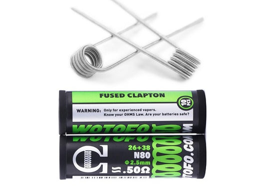 Resistencia Prehecha Wotofo Fused Clapton (0.5ohm)