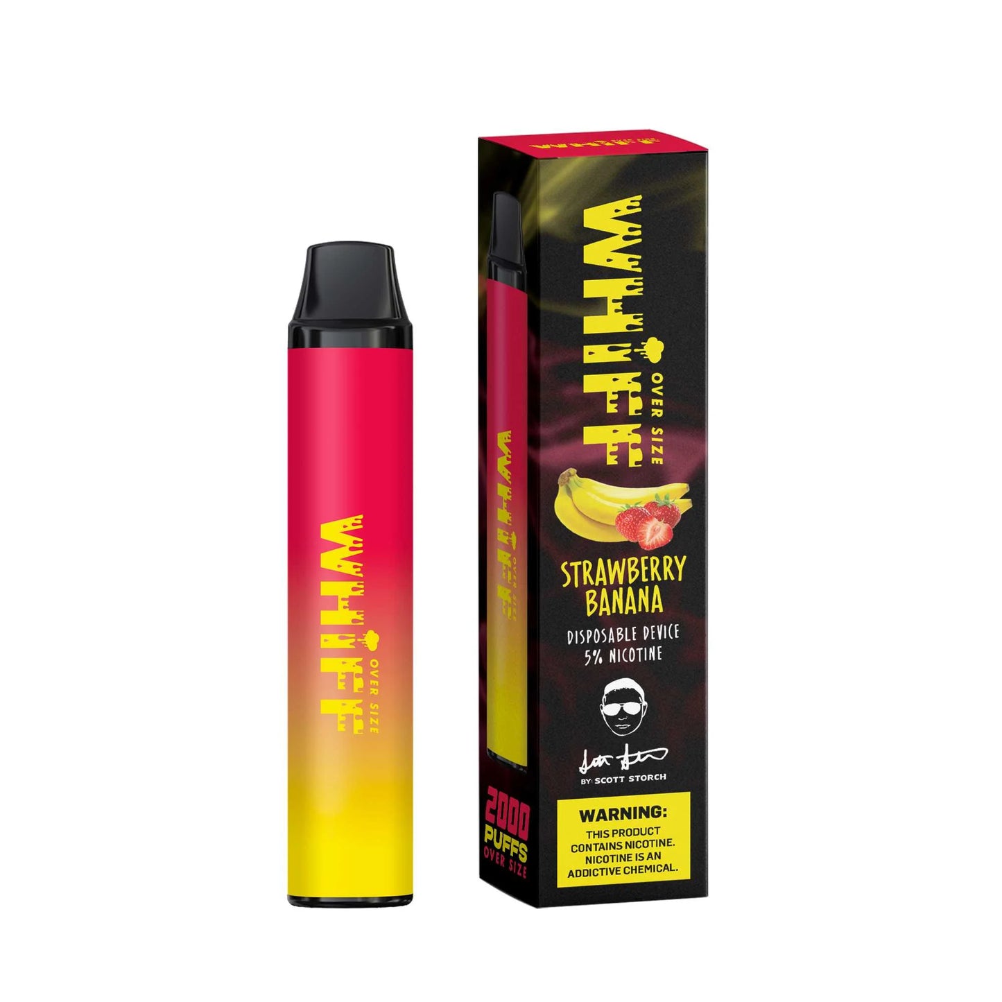 Cigarrillo Desechable Whiff Oversize 2000 Puffs